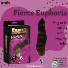 Fierce Euphoria Furry Fox Tail Anal Plug